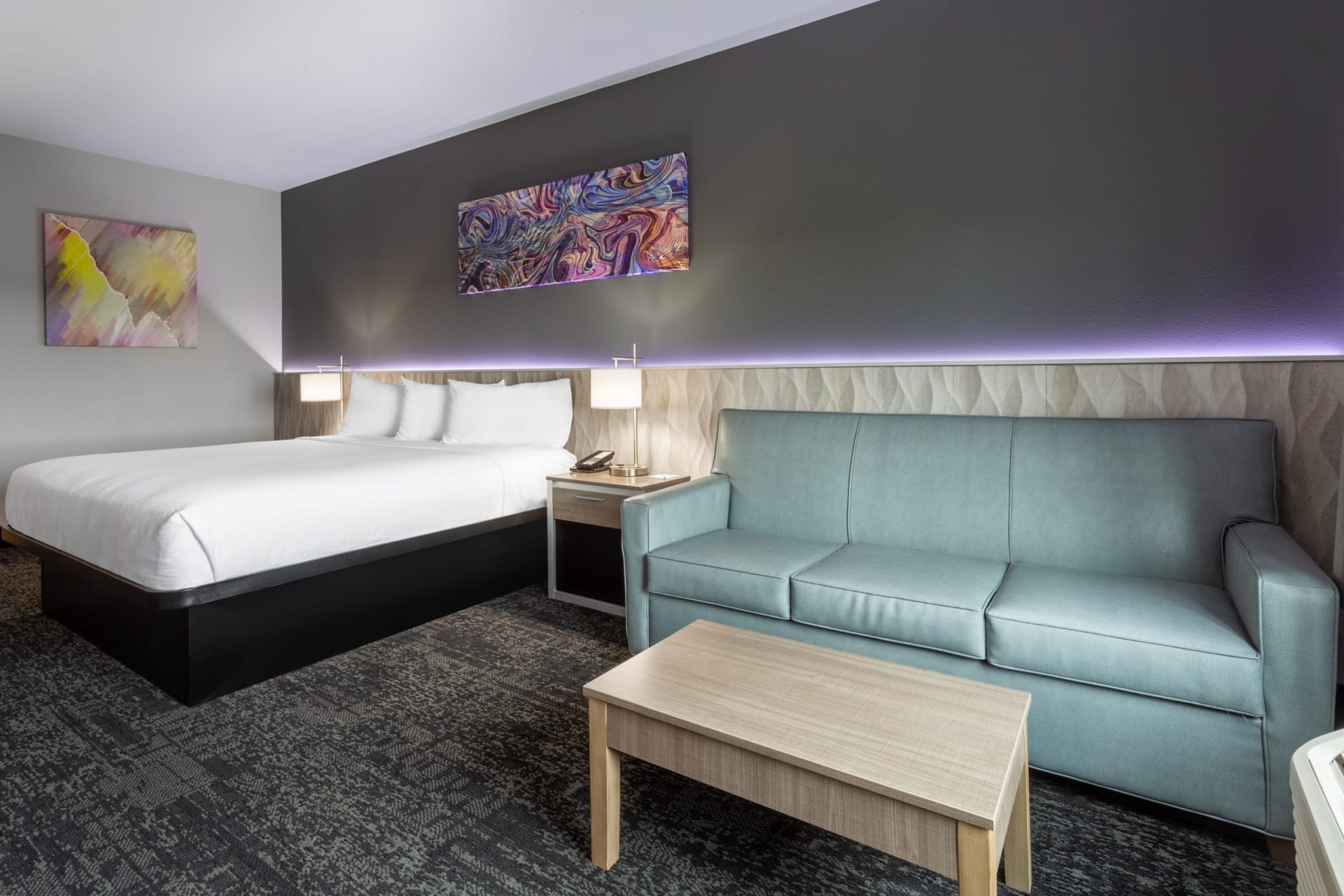 One King Bed Studio Suites, Non-Smoking Baymont Madison
