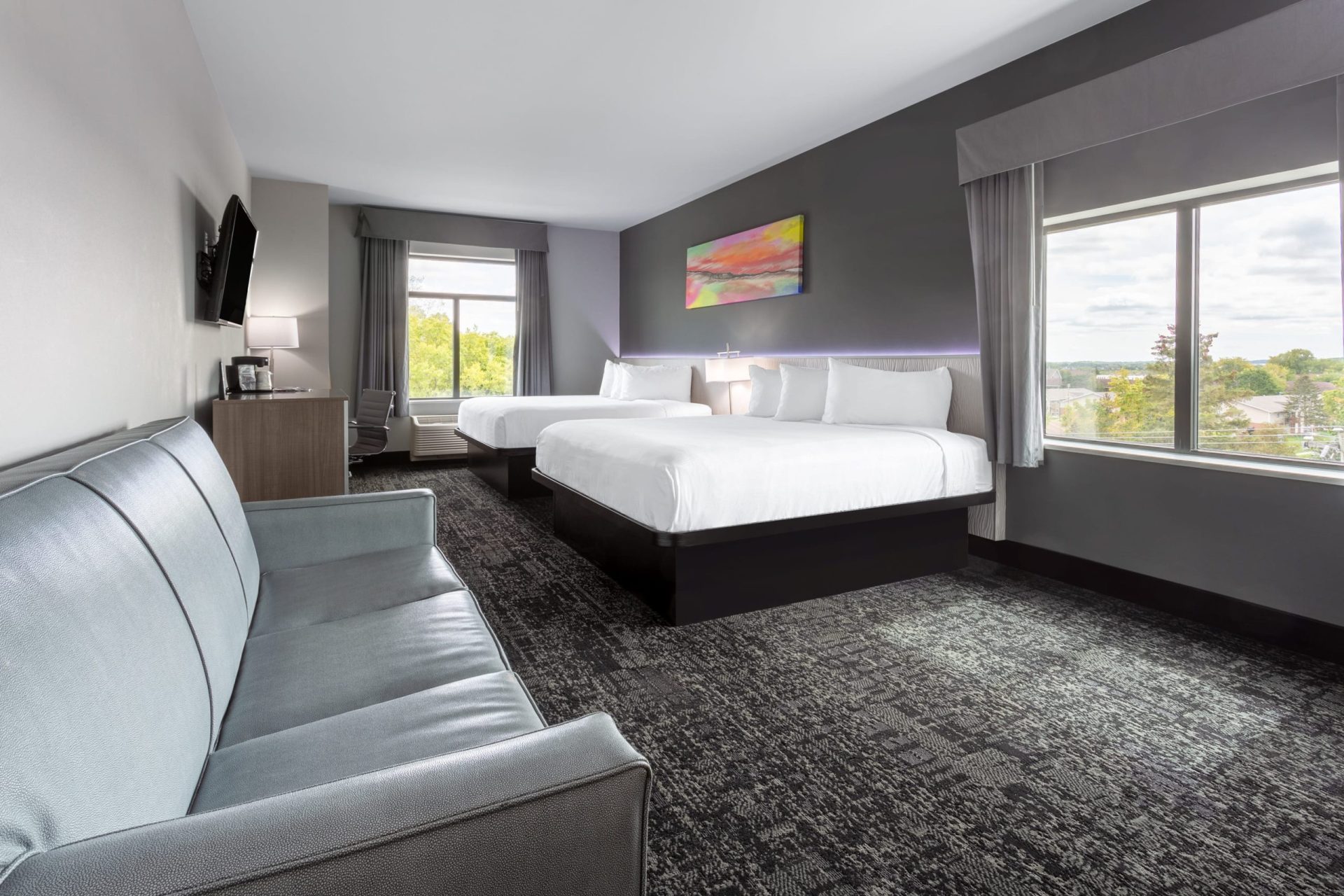 Two King Beds, Studio Suite, Non-Smoking Baymont Madison